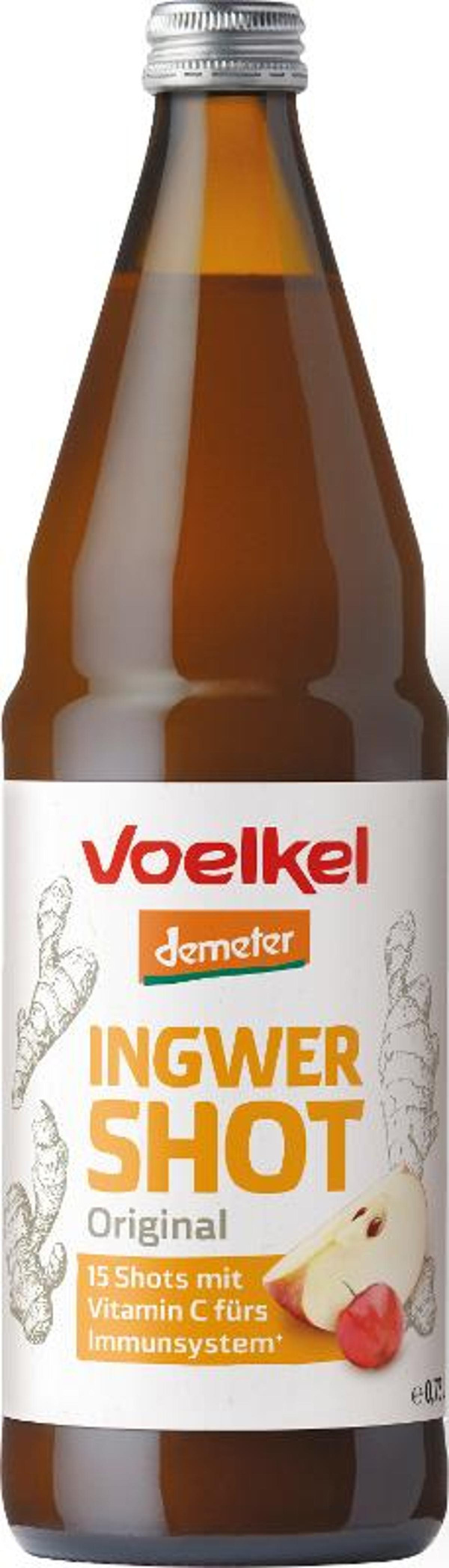 Produktfoto zu Shot Ingwer 0,75l