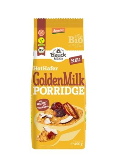 Produktfoto zu Porridge HotHafer Golden Milk, ungesüßt
