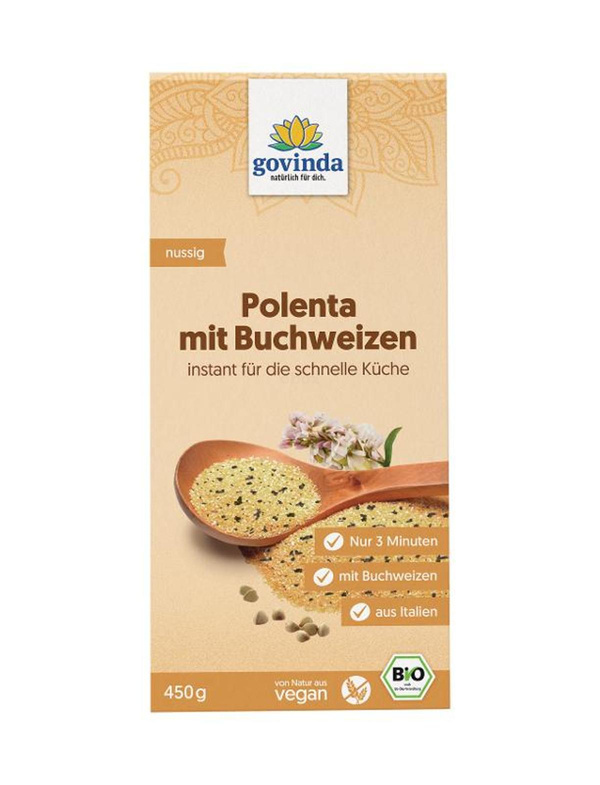 Produktfoto zu Polenta mit Buchweizen 450g