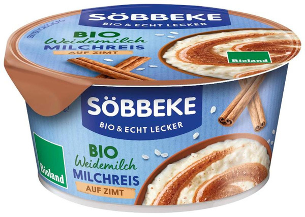 Produktfoto zu Weidemilch Milchreis auf Zimt 150g