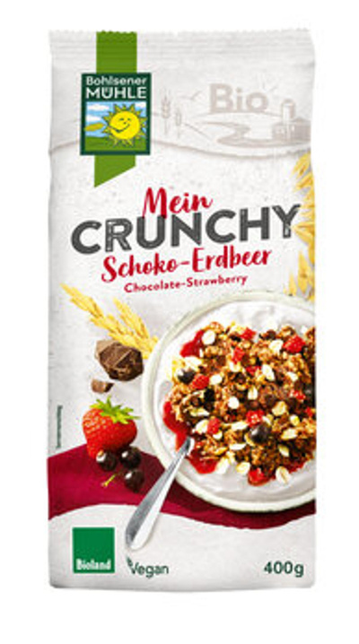 Produktfoto zu Mein Schoko-Erdbeer-Cassis Müsli 400g