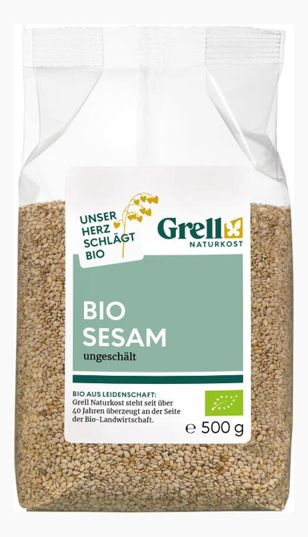 Produktfoto zu Sesam ungeschält 500g