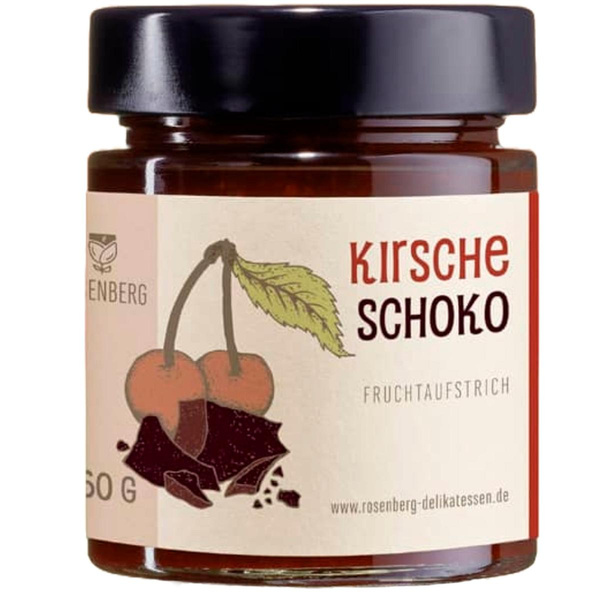 Produktfoto zu Fruchtaufstrich Kirsche Schoko 115g
