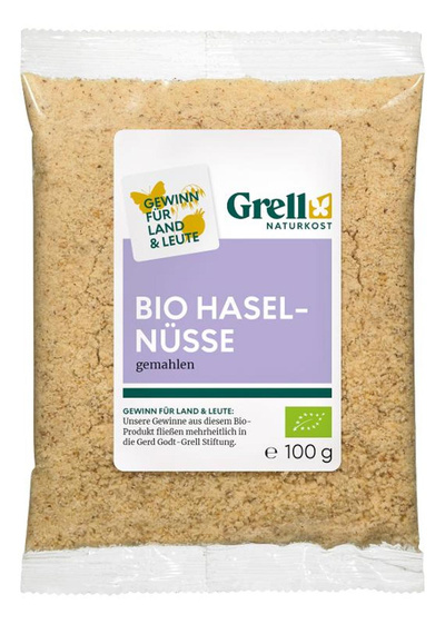 Produktfoto zu Haselnusskerne gemahlen 100g