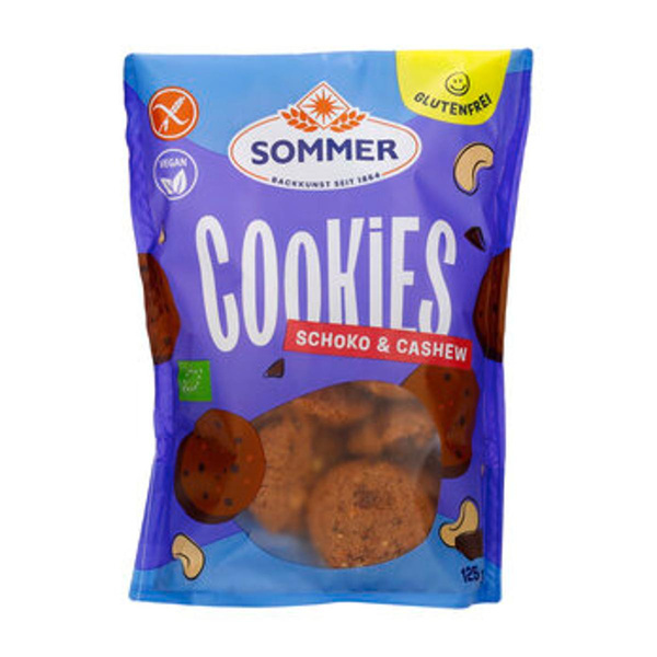 Produktfoto zu Cookies Schoko & Cashew, glutenfrei