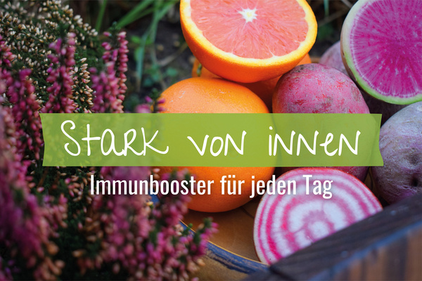 Stark von innen: Gemüse und Obst