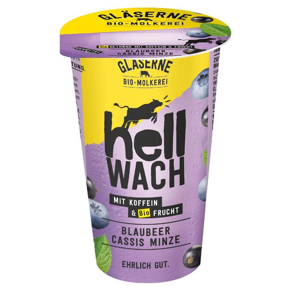 Produktfoto zu HellWach-Drink Blaubeer Cassis Minze