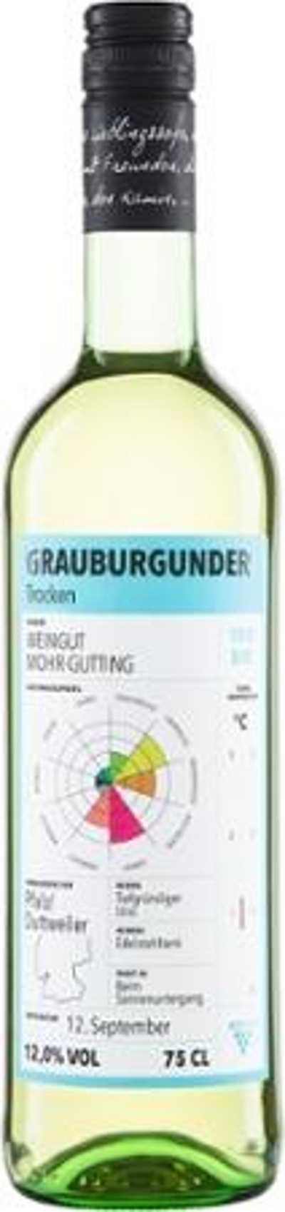 Produktfoto zu Grauburgunder Pfalz ECOVIN QW  Mohr-Gutting