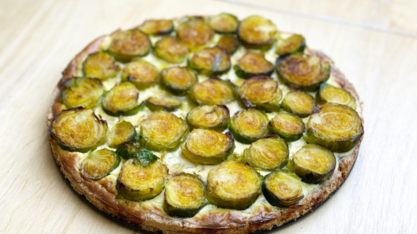 Rosenkohl-Tarte