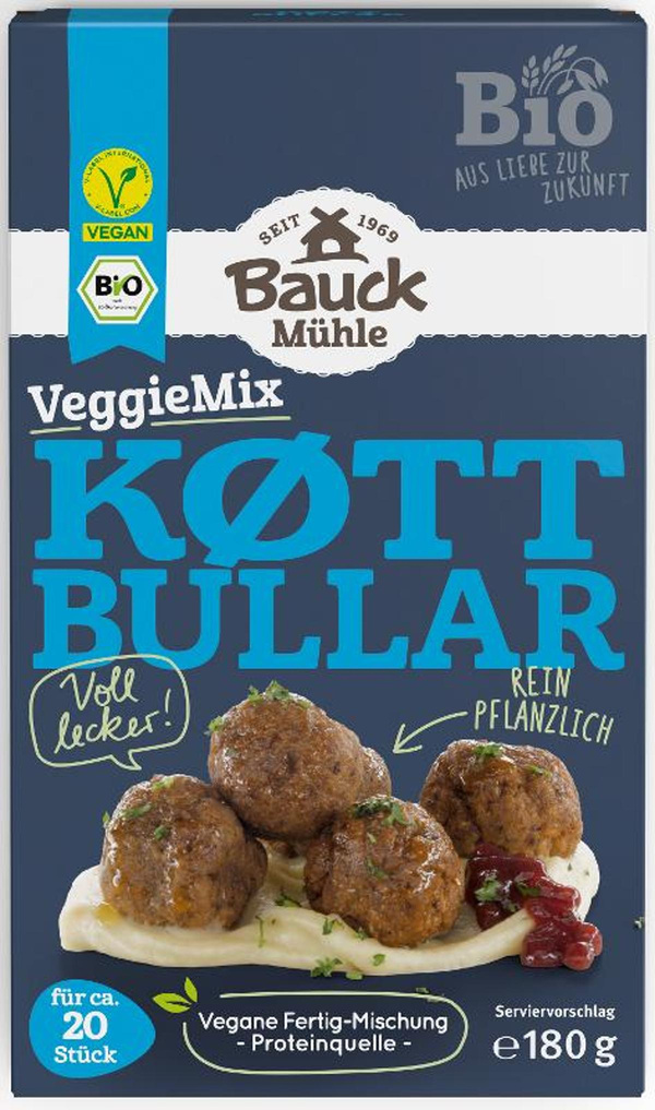 Produktfoto zu Veggie Mix Köttbullar, Fertigmischung