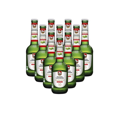 Produktfoto zu Lammsbräu glutenfrei,alkoholfrei Kiste 10x0,33l