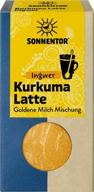 Produktfoto zu Trink Kurkuma Latte Ingwer - Goldene Milch