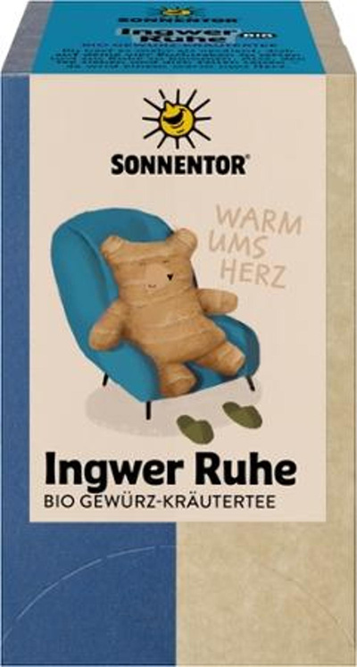 Produktfoto zu Ingwer Ruhe Tee Teebeutel