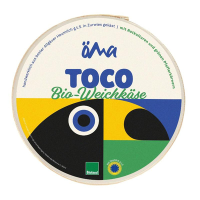 Produktfoto zu Brie Toco mit grünem Pfeffer