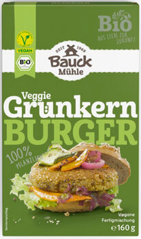 Produktfoto zu Grünkern-Burger (Demeter) vegan 160g