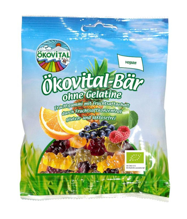 Produktfoto zu Ökovital Bär ohne Gelatine100g