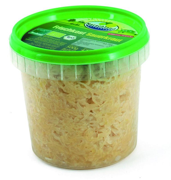 Produktfoto zu Frischsauerkraut im Becher 500g