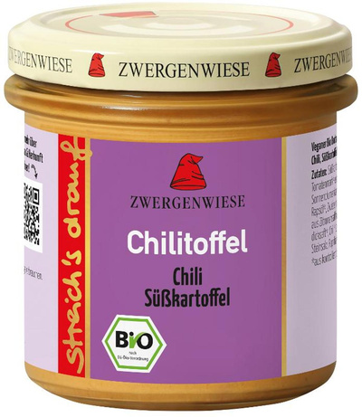 Produktfoto zu streichs drauf - Aufstrich Chilitoffel 135g