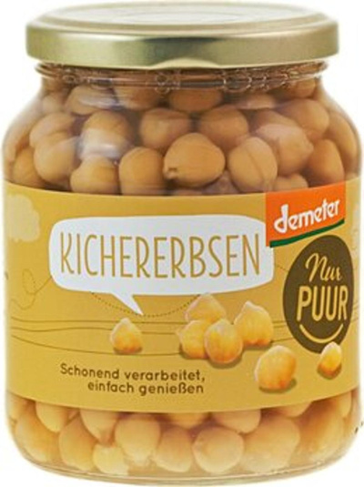 Produktfoto zu Kichererbsen (Glas) 350g