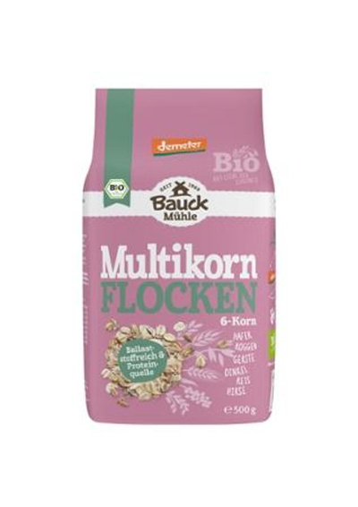 Produktfoto zu 6-Korn-Flocken (Demeter) 500g
