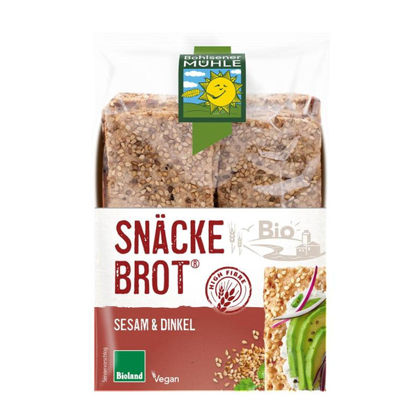 Produktfoto zu Snäckebrot Sesam & Dinkel 200g