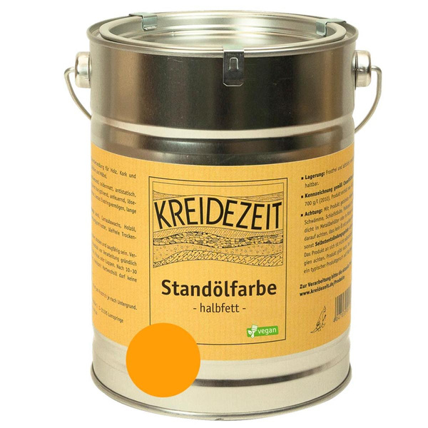 Produktfoto zu Standölfarbe halbfett 2,5l -orange-