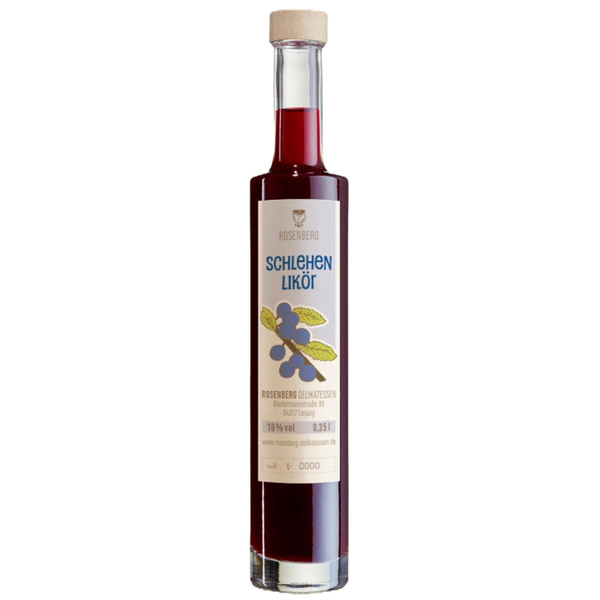 Produktfoto zu Rosenberg Schlehenlikör 350ml