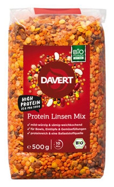 Produktfoto zu Protein Linsen Mix 500g