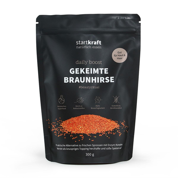 Produktfoto zu Startkraft Braunhirse gekeimt 300g