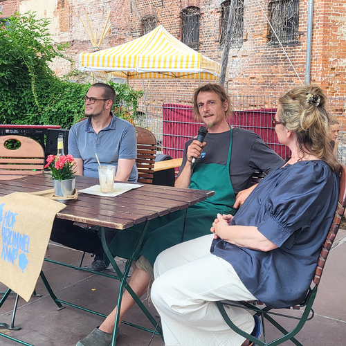 Grünlandfest Vortrag Jan von Brummelkamp zunProblemen Landwirtschaft