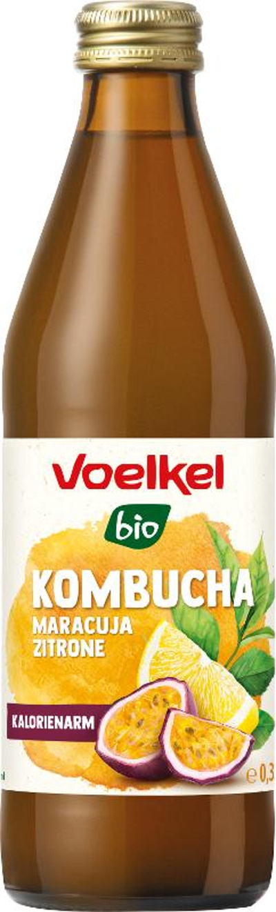 Produktfoto zu Kombucha Maracuja & Zitrone 0,33l