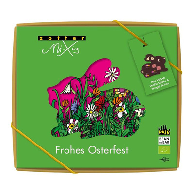 Produktfoto zu MiXing Hasi Vegan Dunkle Schoko + Nougat de luxe