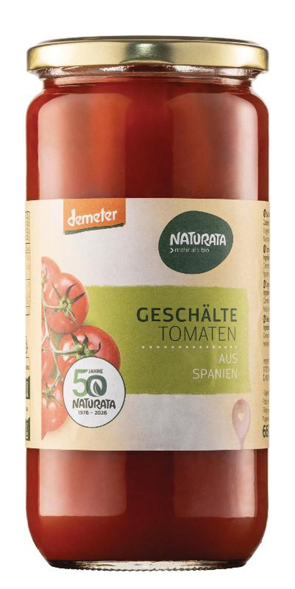 Produktfoto zu Geschälte Tomaten in Tomatensaft 660g