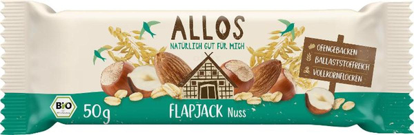 Produktfoto zu Hafer Flapjack Nuss -Müsliriegel-