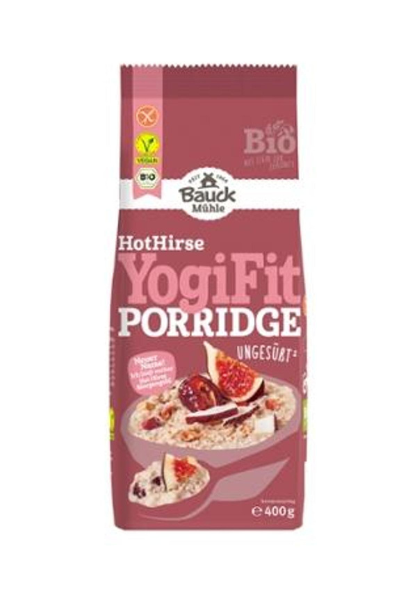 Produktfoto zu Hot Hirse YogiFit Porridge glutenfrei 400g