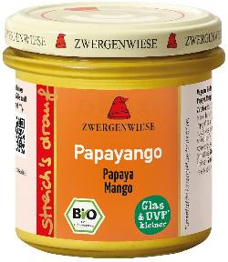 Produktfoto zu streichs drauf - Aufstrich Papayango 160g