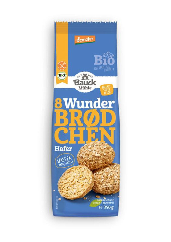 Produktfoto zu Wunderbrödchen Hafer, glutenfrei (Brötchen)