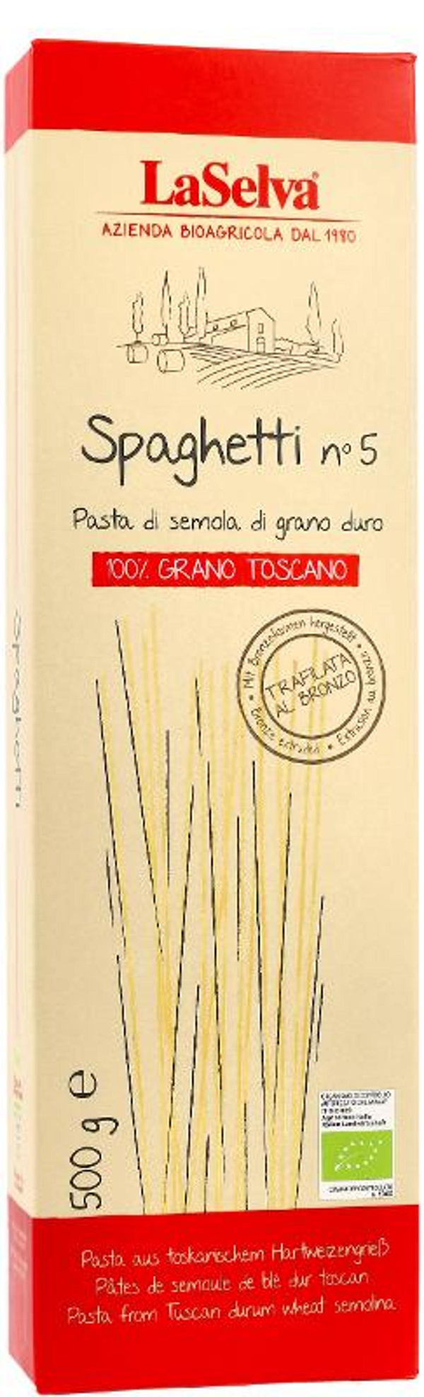 Produktfoto zu Spaghetti nr 5 Pasta Toscana