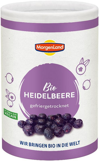 Produktfoto zu Heidelbeeren gefriergetrocknet (Papierdose)