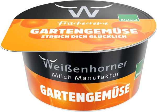 Produktfoto zu Frischecreme Gartengemüse, Weißenhorner 150g
