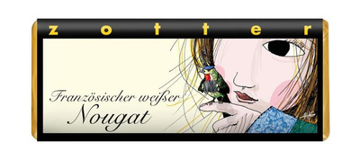 Produktfoto zu Französischer weißer Nougat, 70g