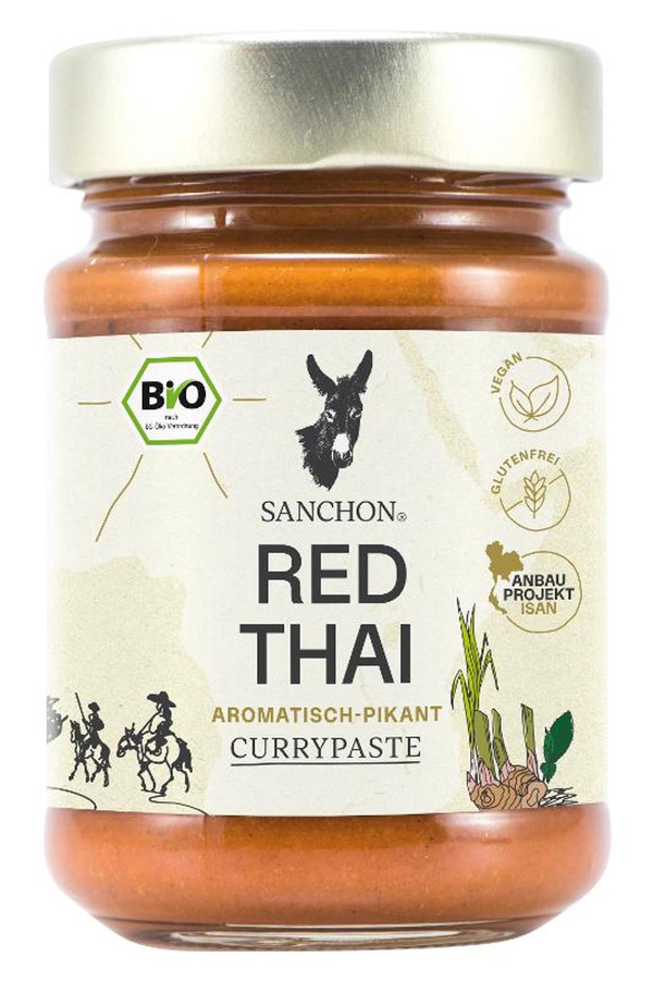 Produktfoto zu Thai Curry Paste rot 190g