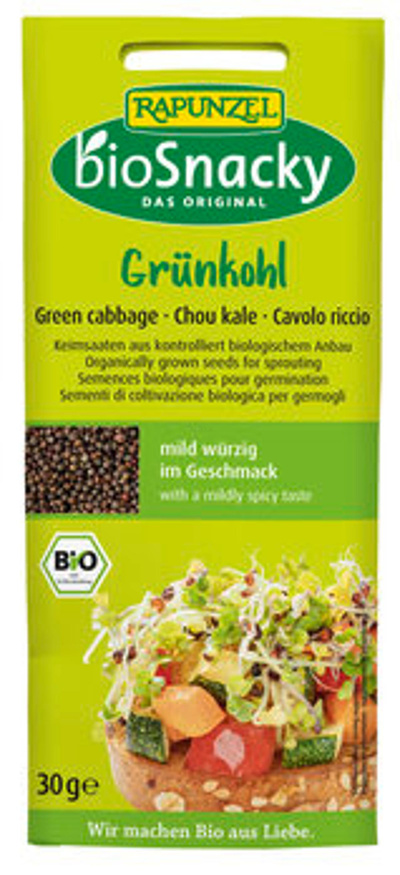 Produktfoto zu Keimsaat Grünkohl bioSnacky