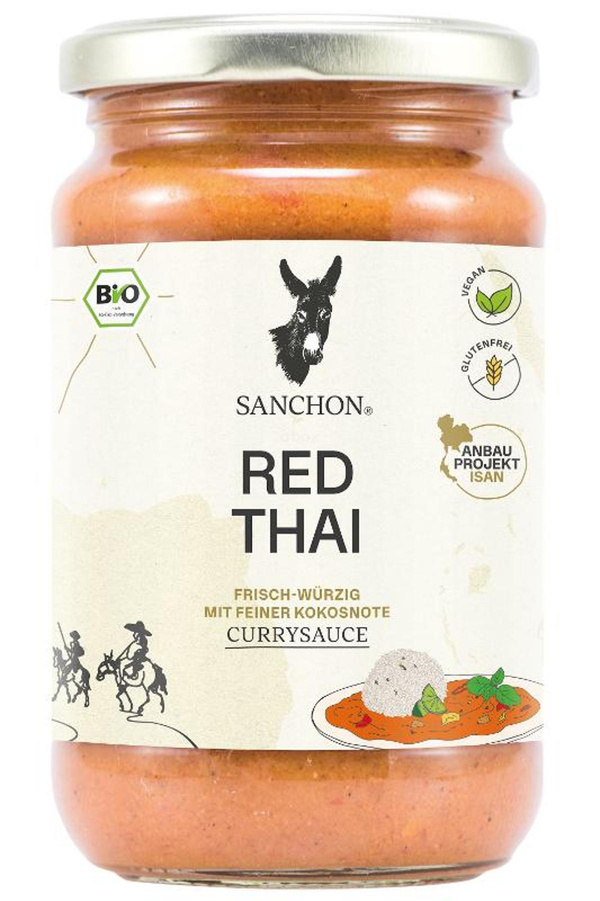 Produktfoto zu Currysauce Red Thai - Frisch-Würzig 340g