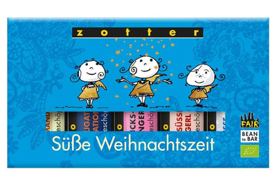 Produktfoto zu Handgeschöpfte Minis Süße Weihnachtszeit 5er (Alk.