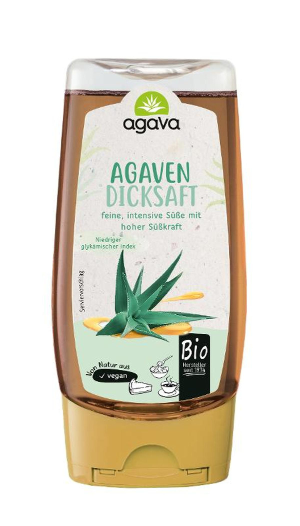 Produktfoto zu Agavendicksaft Spenderflasche 100% Agave 350g