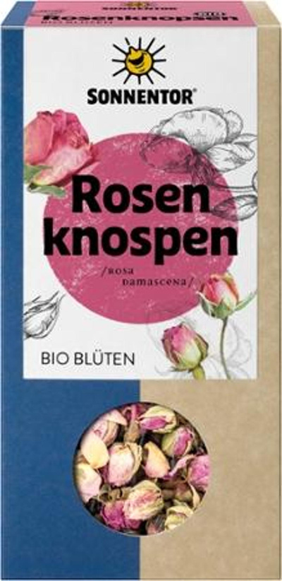 Produktfoto zu Rosenblüten Knospen Tee lose 30g