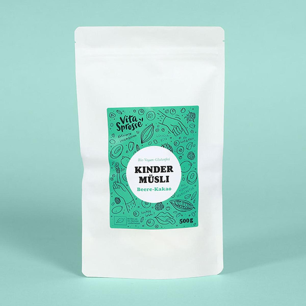 Produktfoto zu Kindermüsli 500g, Beere Kakao