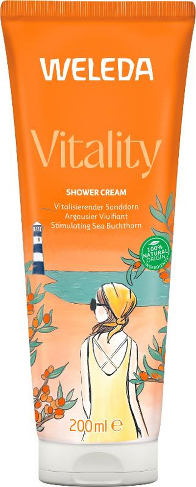 Produktfoto zu WELEDA Vitality - Vitalisierungsdusche Sanddorn