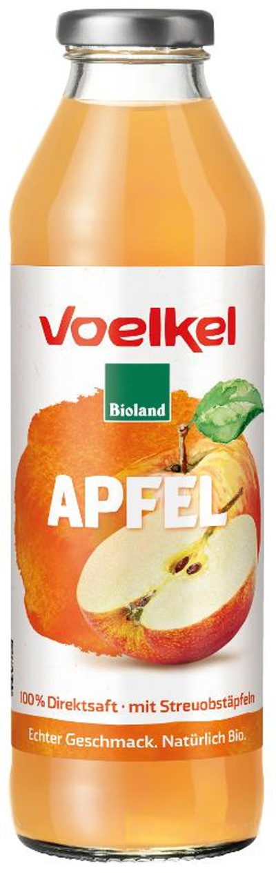 Produktfoto zu Heimischer Apfel 100% Direktsaft Bioland Streuobst 0,5L